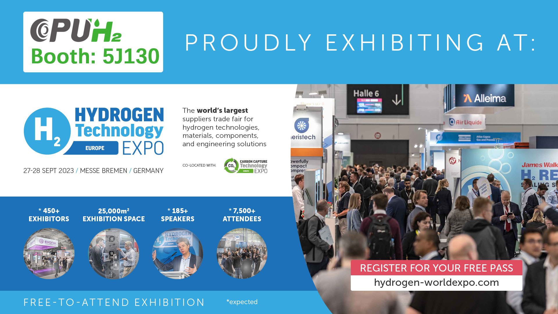 Exhibition | CPU keeps on developing the European hydrogen energy market